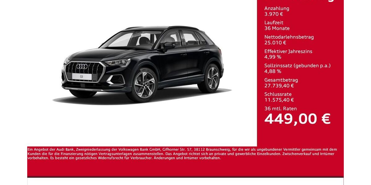 Audi Q3 56.300 km 26.980 &euro; Halle 06122