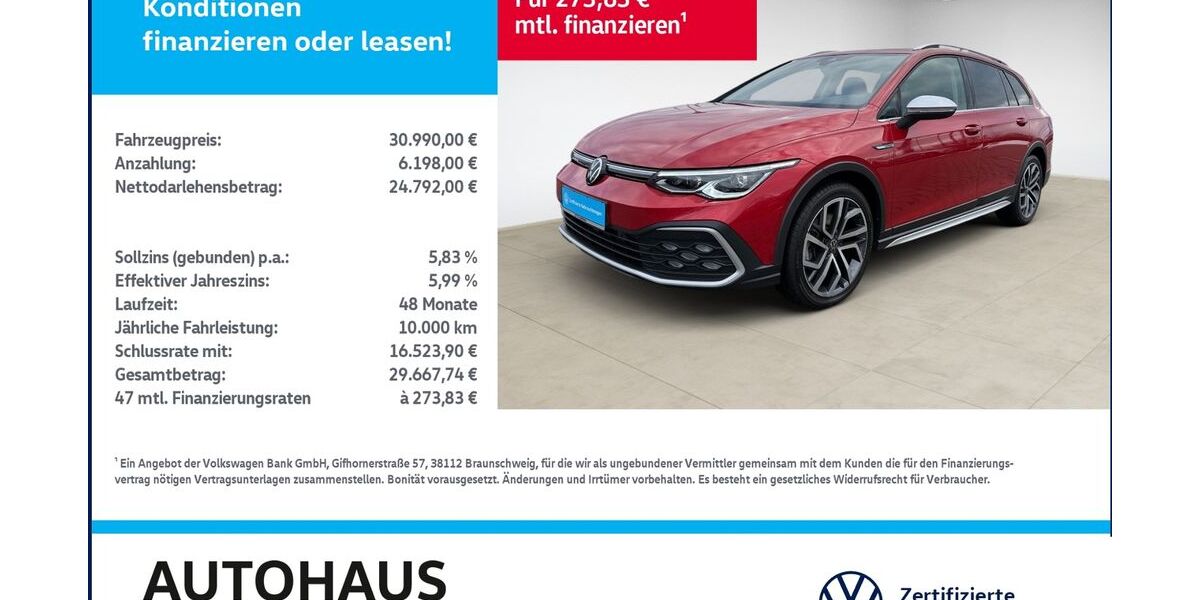 VW Golf 38.919 km 30.990 &euro; Bitterfeld-Wolfen 06749