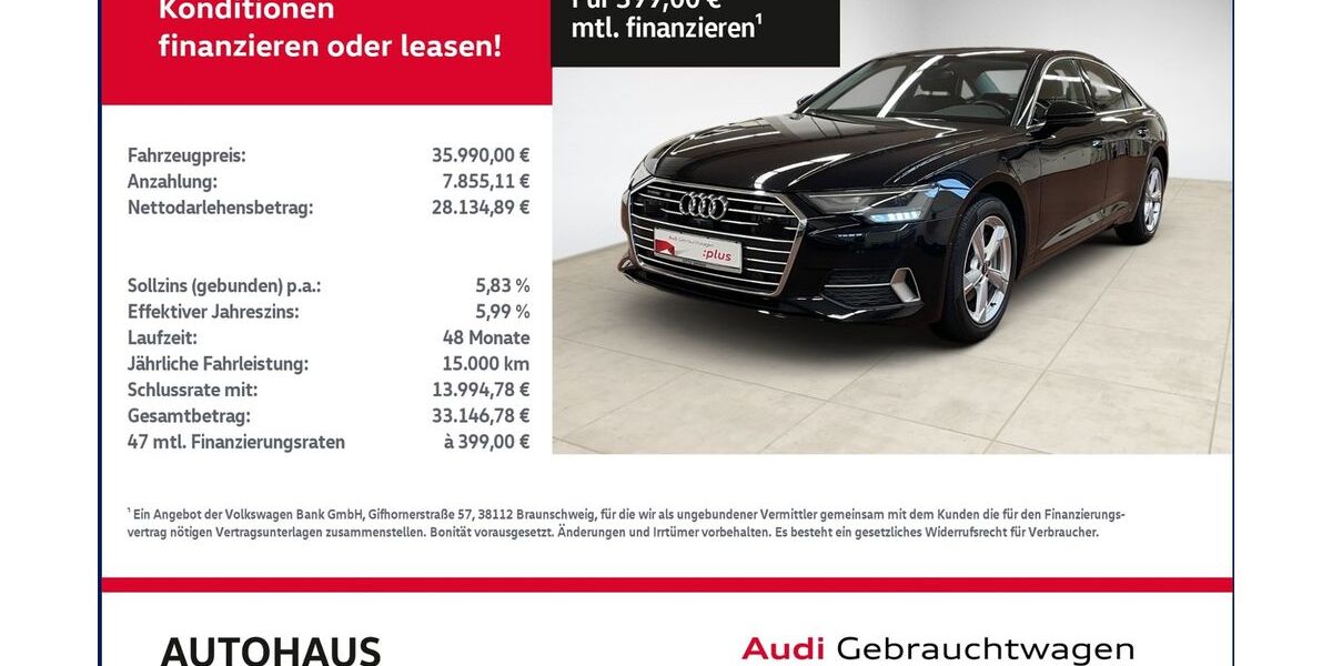 Audi A6 76.630 km 35.489 &euro; Bitterfeld-Wolfen 06749