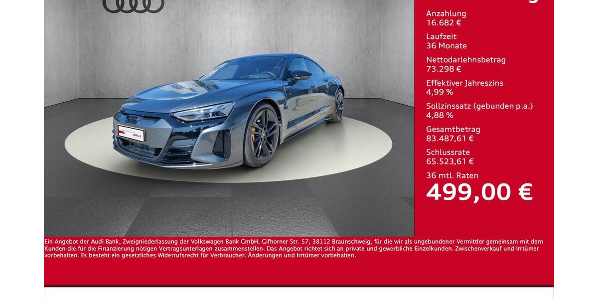 Audi e-tron GT 18.000 km 88.980 &euro; Halle 06122