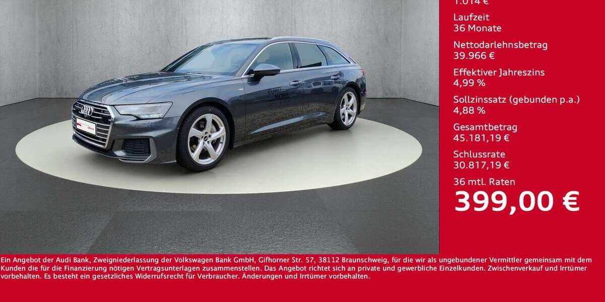 Audi A6 28.200 km 40.980 &euro; Halle 06122