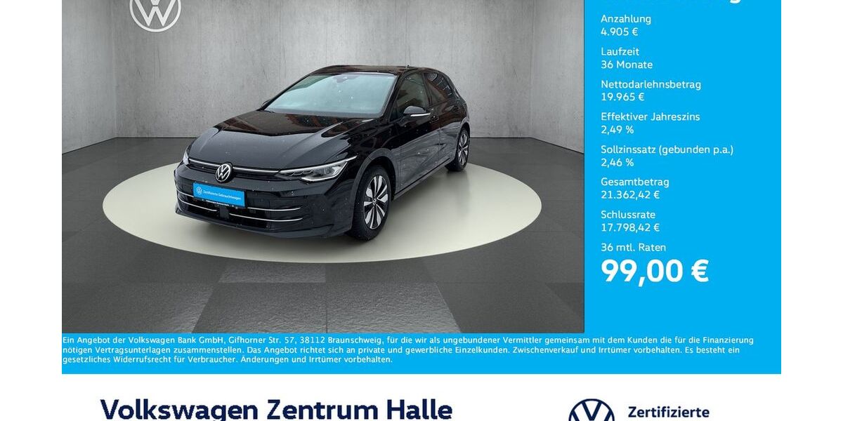VW Golf 20.877 km 24.870 &euro; Halle/Saale 06110