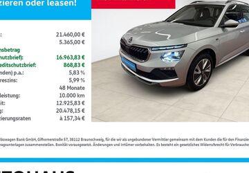 Skoda Kamiq 12.352 km 21.460 &euro; Bitterfeld-Wolfen 06749