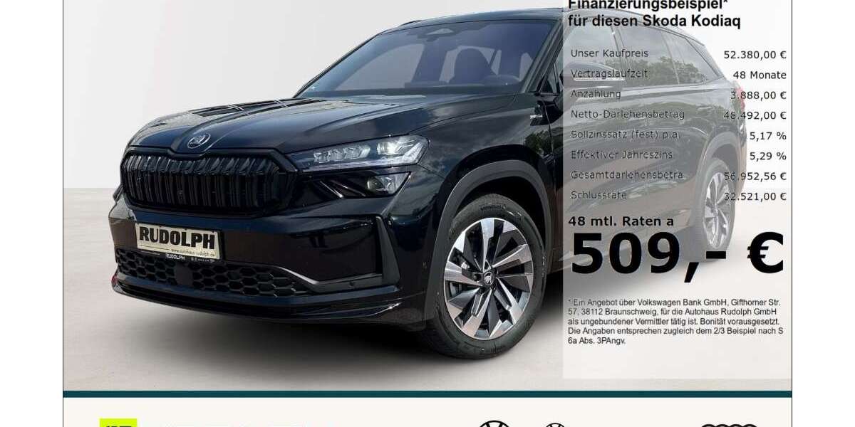Skoda Kodiaq 5.000 km 52.380 &euro; Merseburg 06217