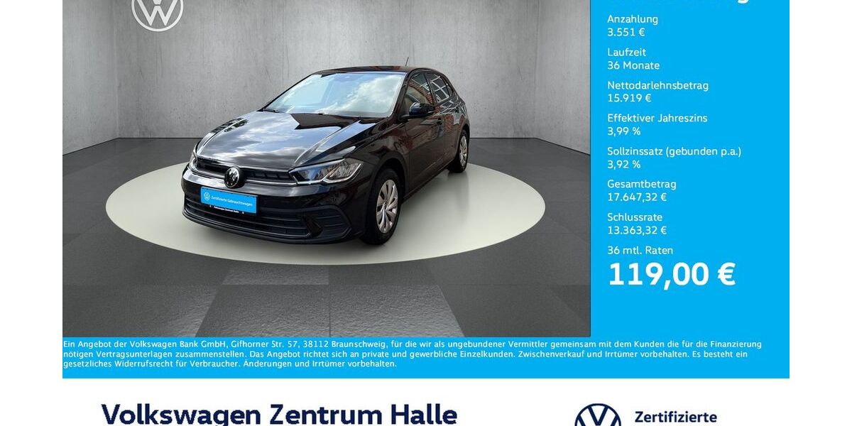 VW Polo 15.625 km 18.770 &euro; Halle/Saale 06110