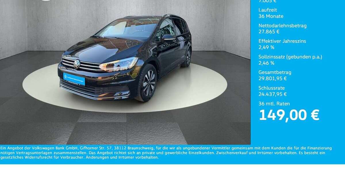 VW Touran 16.914 km 34.870 &euro; Halle 06110