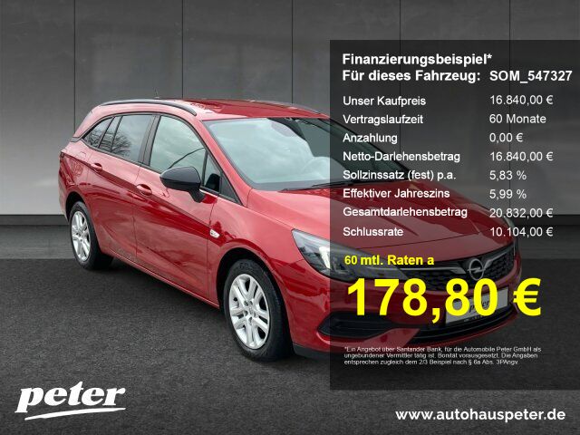 Opel Astra 18.439 km 16.840 &euro; Halle 06126