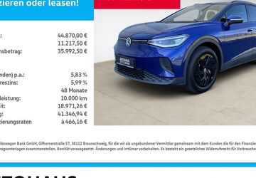 VW ID.4 3.500 km 44.980 &euro; Bitterfeld-Wolfen 06749