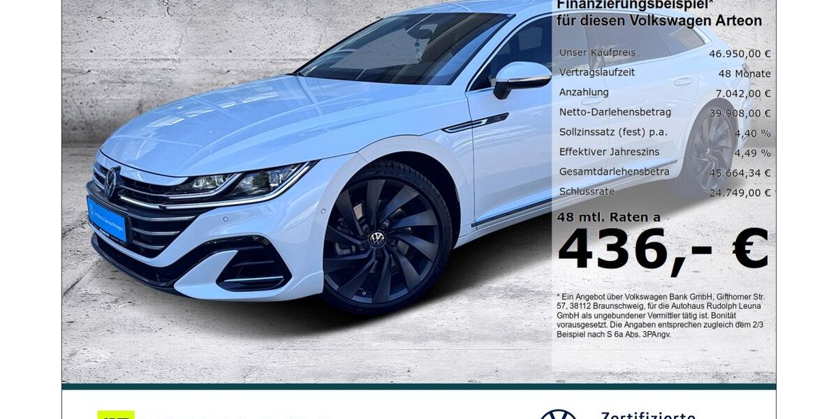 VW Arteon 8.400 km 44.820 &euro; Leuna 06237