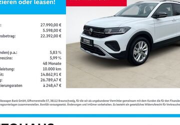 VW T-Cross 6.000 km 26.990 &euro; Bitterfeld-Wolfen 06749