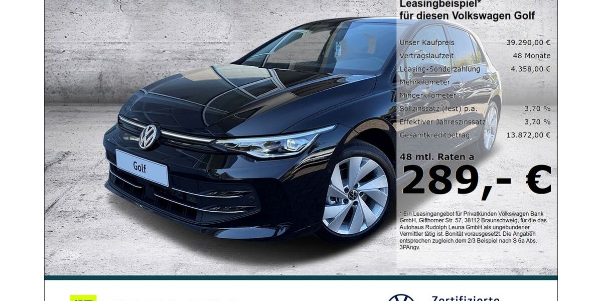 VW Golf 2.500 km 37.980 &euro; Leuna 06237