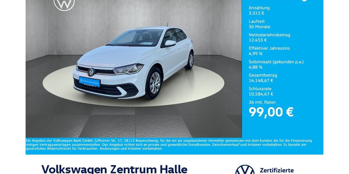 VW Polo 11.289 km 15.770 &euro; Halle/Saale 06110