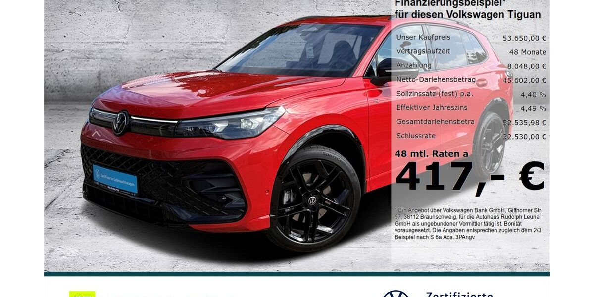 VW Tiguan 8.400 km 52.340 &euro; Leuna 06237