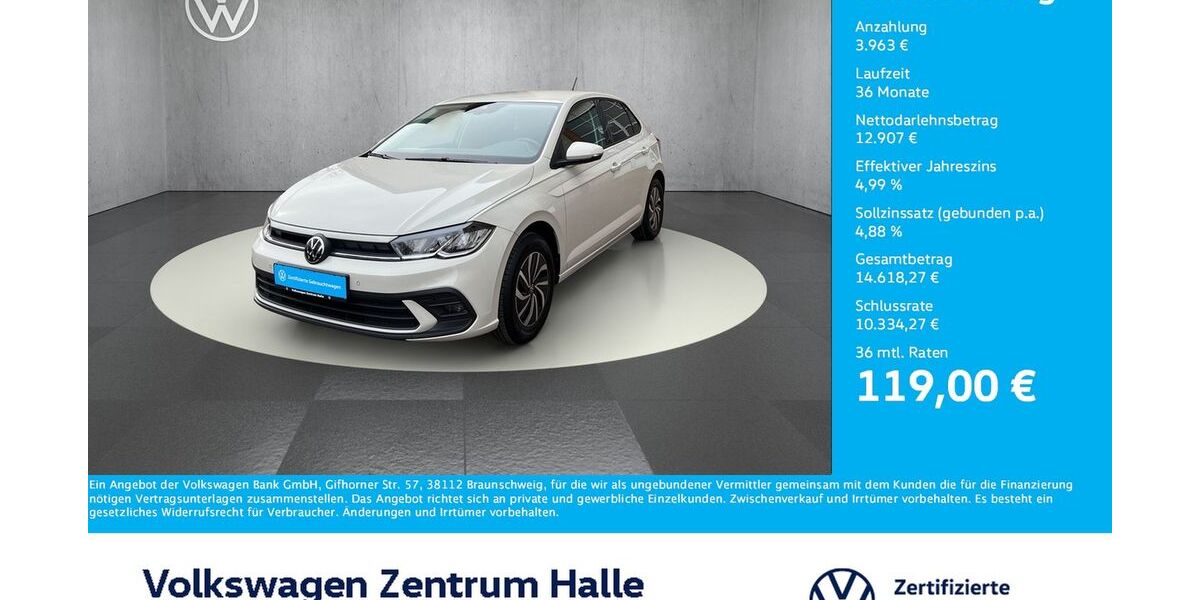 VW Polo 21.335 km 16.870 &euro; Halle/Saale 06110