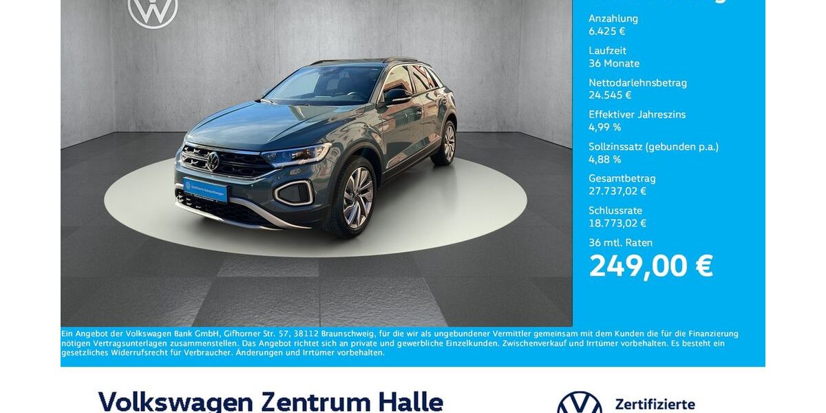 VW T-Roc 18.245 km 30.970 &euro; Halle/Saale 06110