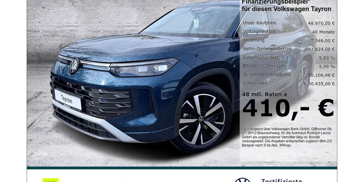 VW Tayron 4.000 km 46.660 &euro; Leuna 06237