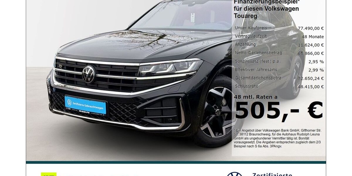 VW Touareg 8.200 km 75.570 &euro; Leuna 06237