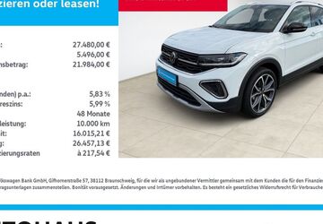 VW T-Cross 19.855 km 25.980 &euro; Bitterfeld-Wolfen 06749