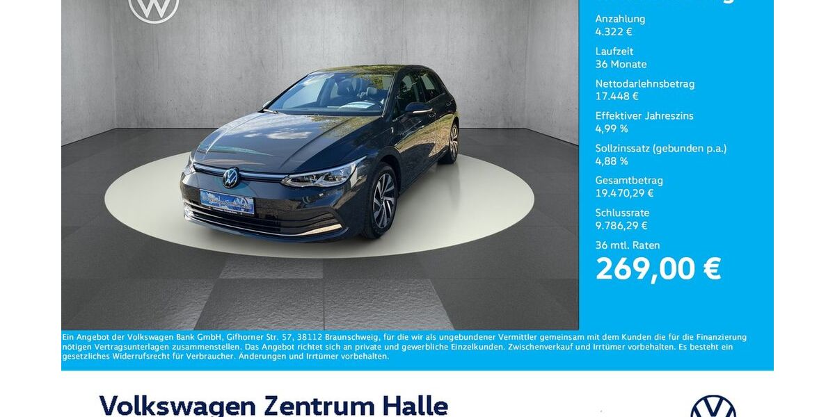 VW Golf 49.580 km 21.770 &euro; Halle/Saale 06110
