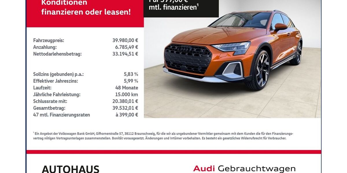 Audi A3 17.500 km 37.979 &euro; Bitterfeld-Wolfen 06749
