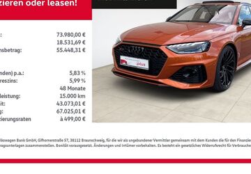 Audi RS4 10.992 km 73.979 &euro; Bitterfeld-Wolfen 06749