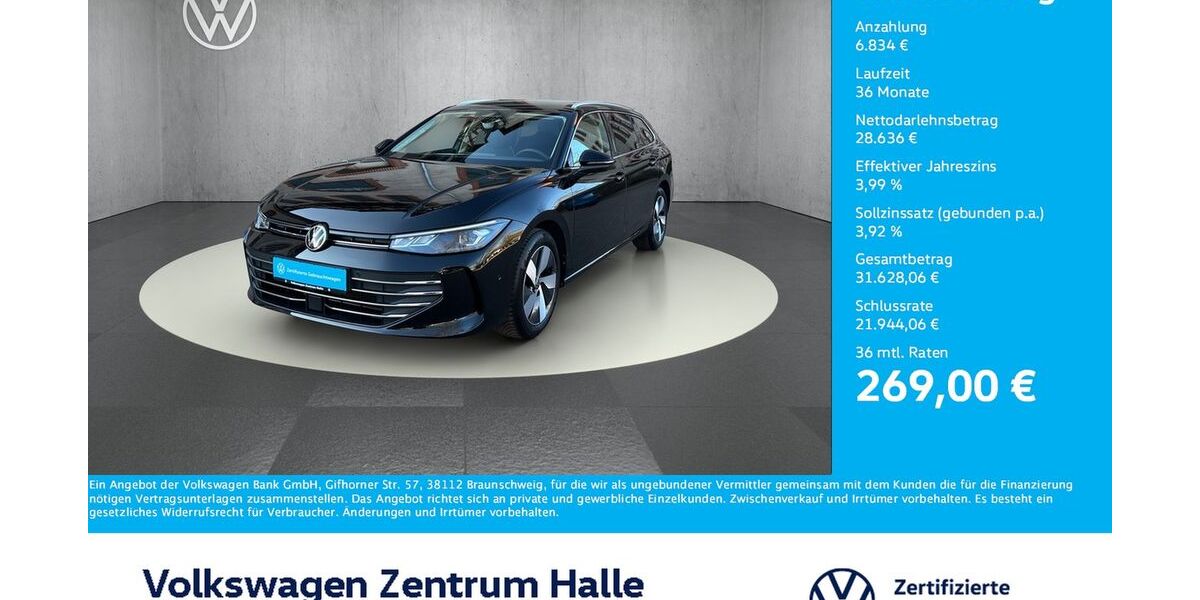 VW Passat Variant 25.859 km 35.470 &euro; Halle/Saale 06110