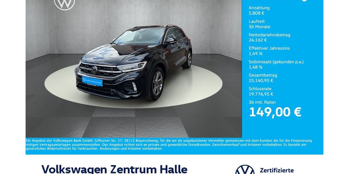 VW T-Roc 22.987 km 29.970 &euro; Halle/Saale 06110