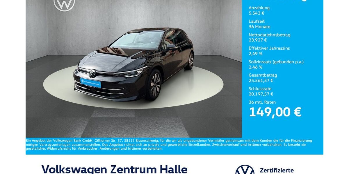 VW Golf 18.308 km 28.370 &euro; Halle/Saale 06110