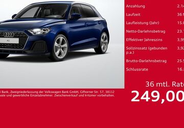 Audi A1 7.652 km 25.320 &euro; Halle (Saale) 06110