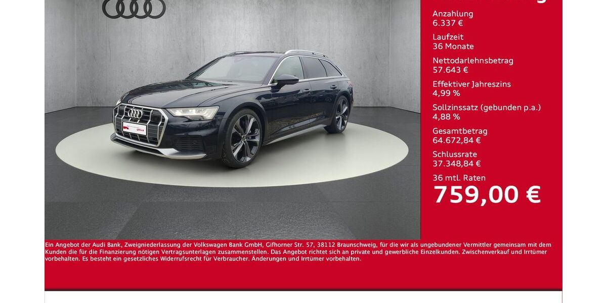 Audi A6 Allroad 77.400 km 62.980 &euro; Halle 06122