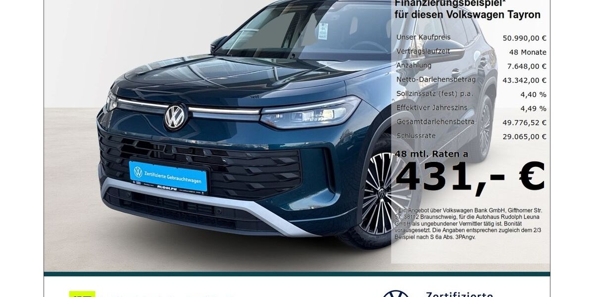 VW Tayron 8.500 km 49.980 &euro; Leuna 06237