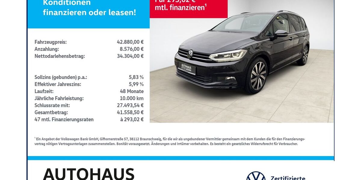VW Touran 17.899 km 41.980 &euro; Bitterfeld-Wolfen 06749