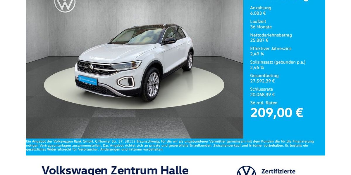 VW T-Roc 13.443 km 31.970 &euro; Halle/Saale 06110