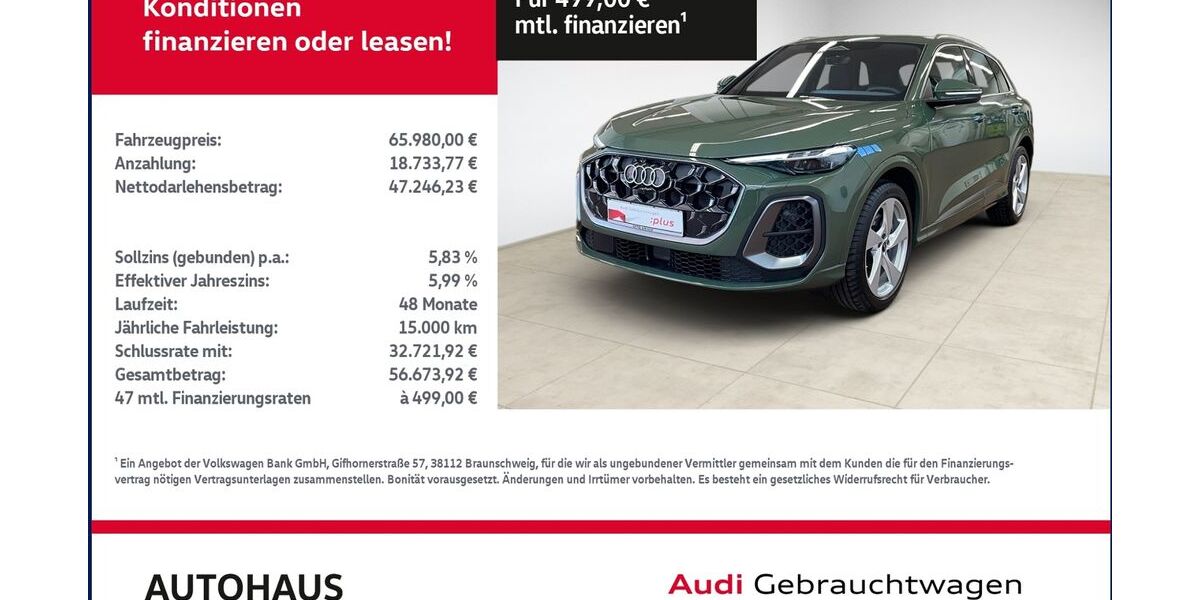 Audi Q5 17.219 km 65.479 &euro; Bitterfeld-Wolfen 06749