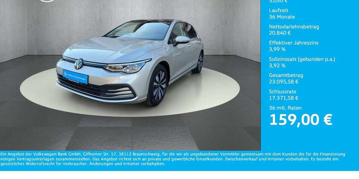 VW Golf 21.293 km 25.870 &euro; Halle 06110