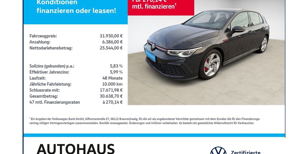 VW Golf 16.101 km 31.930 &euro; Bitterfeld-Wolfen 06749