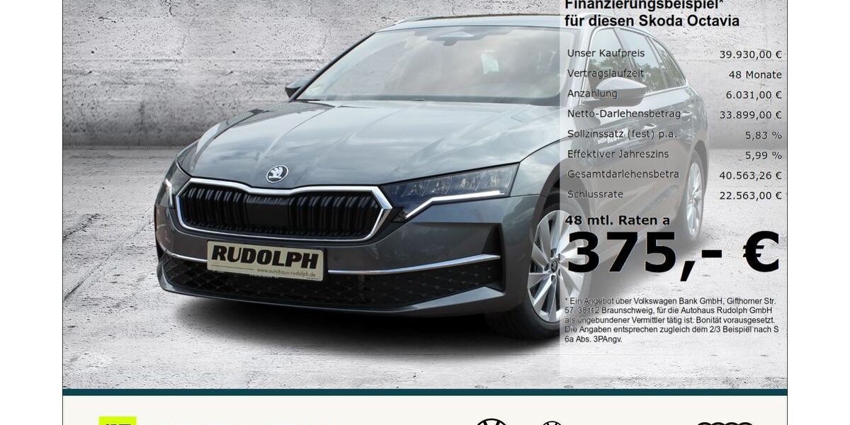 Skoda Octavia 5.500 km 36.480 &euro; Merseburg 06217