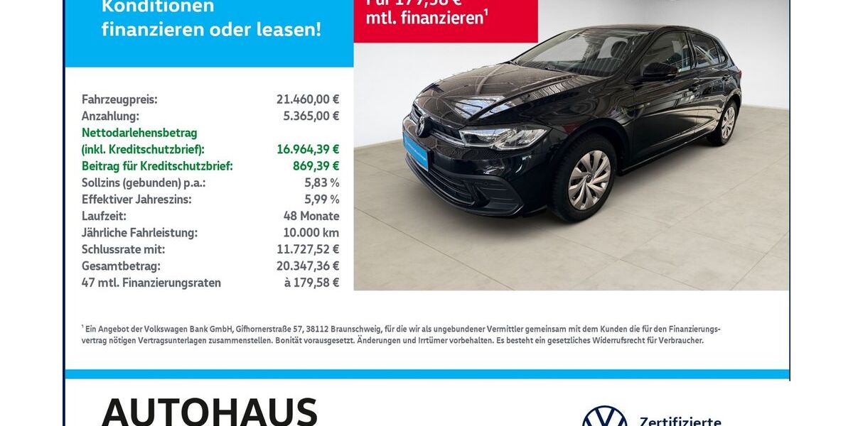 VW Polo 24.605 km 20.990 &euro; Bitterfeld-Wolfen 06749
