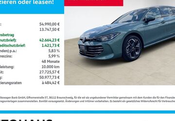 VW Passat Variant 3.500 km 54.990 &euro; Bitterfeld-Wolfen 06749