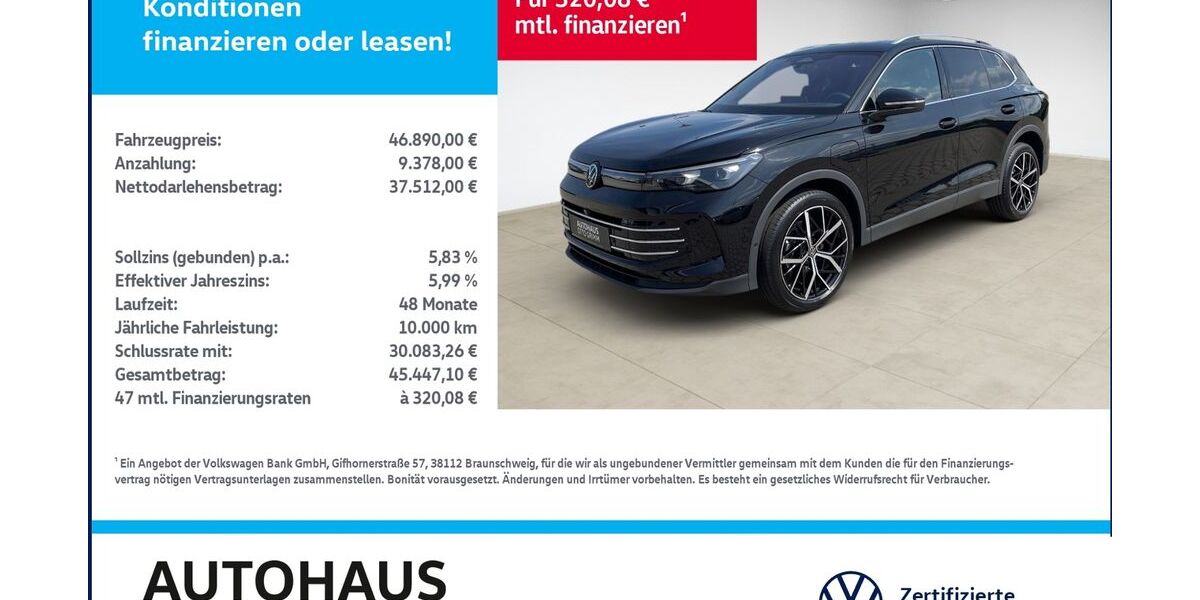 VW Tiguan 12.950 km 49.980 &euro; Bitterfeld-Wolfen 06749
