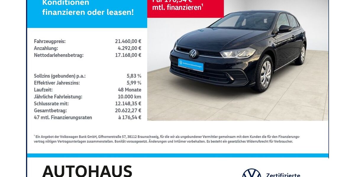 VW Polo 12.767 km 21.460 &euro; Bitterfeld-Wolfen 06749