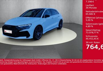 Audi RS3 4.600 km 72.980 &euro; Halle 06122