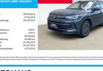 VW Tiguan 3.500 km 38.930 &euro; Bitterfeld-Wolfen 06749