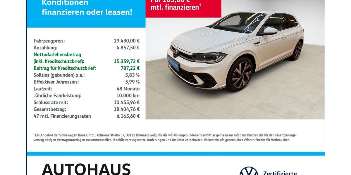 VW Polo 47.348 km 18.990 &euro; Bitterfeld-Wolfen 06749