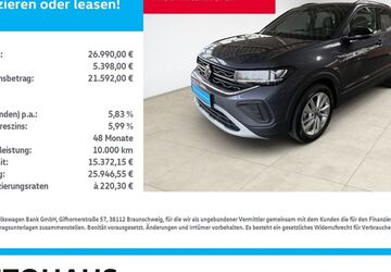 VW T-Cross 10.243 km 26.990 &euro; Bitterfeld-Wolfen 06749