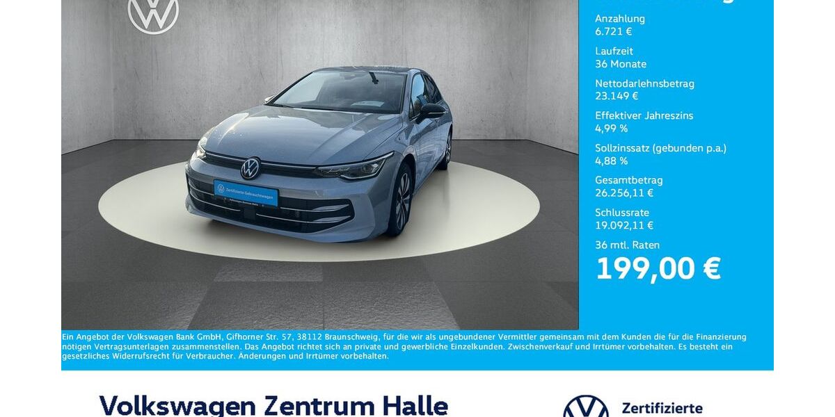 VW Golf 17.186 km 29.470 &euro; Halle/Saale 06110